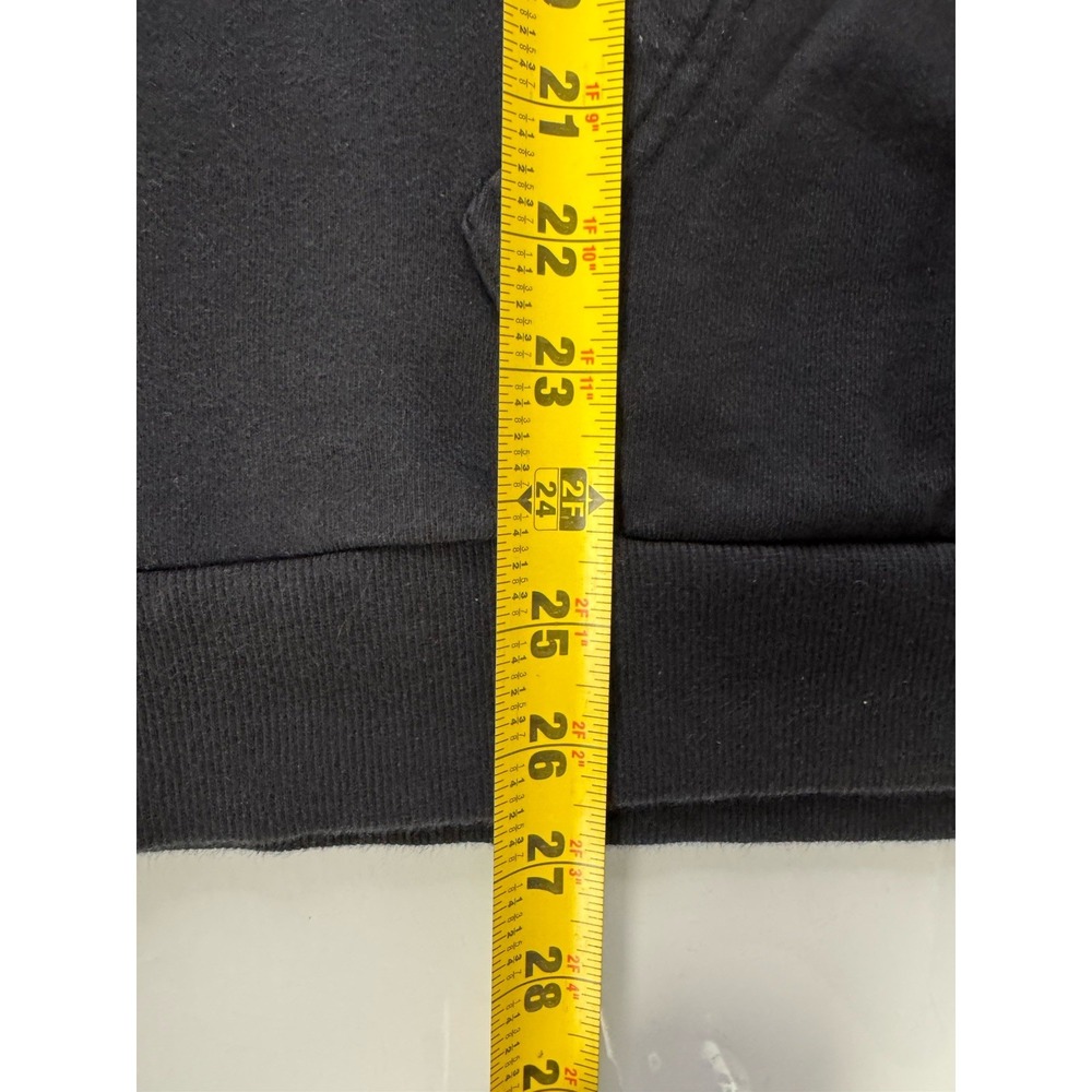 Mens Seek Discomfort Double Sided Hoodie Size Large Mountain Adventure Black - Picture 6 of 7